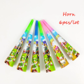 Miniatyrbild 1 av 5: Ny tecknad Sonic Festtillbehör Pojkar Födelsedagsfest Engångsserviser Set Papperstallrik Kopp Servetter Baby Shower Dekorationer 6pcs horn