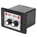 Miniatyrbilde 5 av 5: På Av Tvilling Timer Relé Bryter Kontroll Tidsbryter ATDV-YC 6S-60M (AC 110/220V)