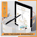 Miniatyrbilde 4 av 5: Remarkable 2 Penn med Viskelær, EMR Stylus Digital Penn Markør Plus med 4096 Følsomhet & Håndflateavvisning kompatibel med Scribe