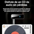 Miniatyrbillede 3 af 5: Bluetooth 5.0 Receiver 3.5mm Interface 2 i 1 AUX Adapter Musik Transmitter Receiver til Computer TV Projektor Højttaler Hovedtelefoner