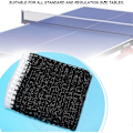 Miniatyrbillede 3 af 5: Ping Pong Net 2 stk. Foldbart Ping Pong Net 180 * 14cm Sort Bordtennisnet til Foldbart Bord Konkurrencetræning