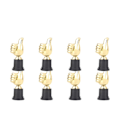 Miniatyrbild 1 av 5: 8 st Trofé Fotbollstrofé Uppmuntran Mini Segertroféer Priser 13 cm Hög för Hem De