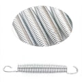 Miniatyrbild 3 av 5: 12-pack 16,5 cm Trampolinfjäder Stål Ersättningskit för Extra Studs Trampolintillbehör Silver