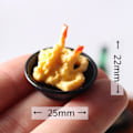 Pikkukuva 3 / 4: 1/12 Nukkekodin japanilainen sushi-kala-palloleikkiruokalelut lapsille