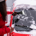 Pikkukuva 4 / 5: Jäänraappa autoille, tuulilasin jäänraappa, tuulilasin raappa, lumenpoisto, huurteenpoisto autolle, lumilapio - DD