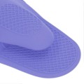 Pikkukuva 3 / 5: 2 kpl Uunikinnas Mini Silikoni Paksuuntunut Palovammoja Estävä Ruoanlaitto Nipistyskinnas Keittiöön Violetti