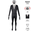 Miniatyrbild 2 av 3: Skibidi Toalett Cosplay Kostym Högtalare Man Videokamera Man Tv Man Cosplay Skibidi Toalett Kostym Spel Kläder Kostym Mask Barn Vuxen Monitor Onesie 140