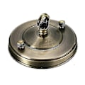 Miniatyrbillede 1 af 2: Vintage Loftrosettekrog Pladeholder Lysekrone Lampe Lysarmatur Tag 2 stk