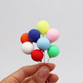 Miniatyrbilde 1 av 3: 8 STK / Sett 1:12 Mini Hus Leke Simulering Ballong for Hagescene Dekorering 8 STK / Sett Ballong