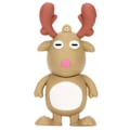 Miniatyrbild 2 av 3: USB-minne Lättviktigt Portabelt Säkert Pålitligt Utsökt PVC Jul USB-minne 64GB