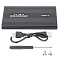 Miniatyrbilde 2 av 5: HDD Kabinett Plug & Play 3TB USB2.0 SSD Harddisk Boks for OS X Laptops Ekstern Datalagring Noir