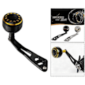 Pikkukuva 1 / 2: Power Handle 8x5mm Yhteensopiva Quantum Baitcasting -kelan varaosien kanssa Kelan kahva Kalastus - 32mm Musta
