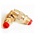 Miniatyrbillede 1 af 4: 2 stk. Messingspraydyse Havevander 1/2\"(dn15) Spray Atomizerdyse Vandslange Fitting Fitt