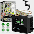 Miniatyrbillede 1 af 5: Automatisk elektronisk sprinklersystem-kit til intelligent terrarium-befugtning og tågetiming