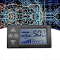 Miniatyrbillede 3 af 5: 24V 36V 48V 60V S861 LCD Ebike Display Dashboard Meter til Elektrisk Cykel BLDC Controller Kontrolpanel