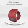Miniatyrbillede 3 af 5: Mini Digital LCD Elektronisk Finger Ring Håndtæller 6 Cifre Genopladelige Tællere Clicker-Bl