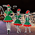 Miniatyrbild 2 av 3: Snabbfrakt Green Elf Barn Varm Juldräkt Jultomte Kläder För Flickor Pojkar Nyår Barnkläder Festkläder Set S 110cm