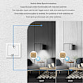 Miniatyrbillede 4 af 5: 2-vejs WiFi Smart Relæ Switch til Tuya App Fjernbetjening Stemmestyring Timing Smart Lyskontakt Hjem Kredsløbsbrydermodul AC 90(YMCAT)