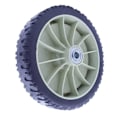 Miniatyrbillede 3 af 4: Plæneklipperhjul Høj Kvalitet Hjul For- og Baghjul til Effektiv Håndskub Plæneklipperdrift Diameter 19,5 cm