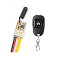 Miniatyrbilde 1 av 5: Trykknapp Sparing Mini Relékontakt RF Trådløse Brytere DC3.7V-12V 433Mhz Smart Hjem Liten Mini Fjernbrytere