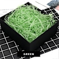 Miniatyrbild 2 av 5: 100 gram (Grön) Rivet Papper, Rivet Raffia Kraftpapper Fyllnadsmaterial, Fyllnadsmaterial Presentkorg Fyllnadsmaterial Festtillbehör och Presentinslagning, Rivet Silkespapper