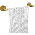 Miniatyrbillede 1 af 5: Selvklæbende Håndklædeholder, 40 cm Rustfrit Stål Enkelt Håndklædeholder Badeværelse Køkken Håndklædeholder (guld)