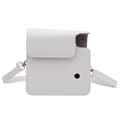 Kameraskyddsfodral PU Läder Axelremsväska Passar Instax SQUARE SQ1 Vit