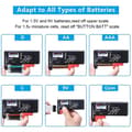 Miniatyrbillede 4 af 5: Universal batteritester, digital batteritester, til AA AAA CD 9V nøgle-type batterier 1.5V batterispændingscontroller