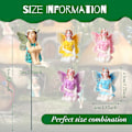 Miniatyrbillede 3 af 5: 2023 - 6 stk. Have Mini Fe Mini Have Statue Fe Ornamenter Til Feer Udendørs Have Terrasse