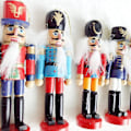 Miniatyrbilde 3 av 5: Tre Nøtteknekker Soldat Juletre Hengende Ornamenter Nøtteknekker Dukke Juleanheng For Barn