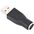 Miniatyrbillede 3 af 3: 5 STK USB Han til PS/2 Hun Adapter Konverter til Tastatur Mus med PS/2 Interface