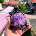 Miniatyrbillede 5 af 5: Krystalsten Tand Skildpadde Søde Dyrefigurer Helbredende Statue til Boligindretning Børne Samling