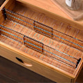 Miniatyrbillede 1 af 5: Skuffeinddeling 4 Stykker, Kommode Skuffe Organizer Inddeling Kan Udskydes 51-27,5 cm