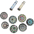 Miniatyrbilde 2 av 4: 2 STK kaleidoscope21cmTilfeldig farge, kalejdoskop