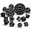 Pikkukuva 1 / 5: 15-osainen Täydellinen Monitahokas DND Nopan Sarja - D3-D100 Pallomainen RPG Nopan Sarja