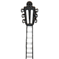 Miniatyrbillede 3 af 3: USB Flash Drev Guitar Udseende Kapacitet Valgfri Kompatibelt System Memory Stick til Data Lagring Transmission 32GB