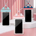 Miniatyrbilde 3 av 5: Vanntett Telefonveske Helt Lufttett, Ipx8 Mobiltelefonveske Rosa