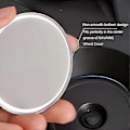 Miniatyrbild 4 av 5: Centrumkapsel (4 stycken) för KAVANIC Tesla Model Y Model 3 Modifieringshjulskydd (Röd/Matt Svart)