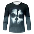 Miniatyrbild 1 av 5: Barnkläder för tonåringar Barn Pojkar Gratis frakt Halloween Mascot For Boy T-shirts Med Hösten 2023 Trend Långärmade T-shirts S14TX1977 110
