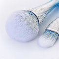 Miniatyrbild 3 av 5: Stilfullt Blått Silver Lollipop Sminkborste 5-Delars Set Highlight Rouge Skönhet Sminkborste för Ansiktssmink