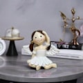 Miniatyrbild 2 av 4: Änglaflicka Staty Änglaflicka Staty Dekoration Lämplig För Hem Skrivbordsdekoration Lämplig Som Gåva Till Systrar Och