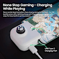 Miniatyrbild 5 av 5: Mobil Spelkontroll Joystick för Android-telefon (Android Version 10 eller senare)