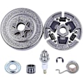 Pikkukuva 2 / 4: 3/8 \"Kytkinkello Ketjupyörä Stihl 017 018 021 023 025 Ms170 Ms180 Ms210 Ms230 Ms250 Neulalaakerilla Aluslevyllä Kierukkavaihde 1123 640 2