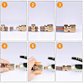 Miniatyrbillede 5 af 5: 2 stk. messing haveslange lynkoblinger, haveslange lynkoblinger 1/2\" lynkoblinger betterlifefg