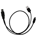 Miniatyrbild 2 av 2: USB3.0+USB2.0 till USB-C Konverteringskabel Adapter Sladd för Surfplatta Dator Kamera Skrivare
