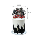 Miniatyrbild 5 av 5: Skibidi Toalett Barn Födelsedagsfest Ornament Banner Tecknad Banderoller Tårta Topper Latexballonger Pojkar Flickor Fest Dekoration Present Mixed balloons 18pcs