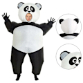 Miniatyrbild 2 av 5: Snabb leverans Panda Uppblåst Cosplay-dräkt för vuxen Bekväm lätt showdräkt för aktivitetsfestscen