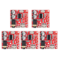 Miniatyrbillede 2 af 2: 5 STK DIY Bluetooth 5.0 Modtagermodul Tabsfri Dekodermodul Trådløst Stereo Musikmodul