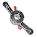 Miniatyrbild 2 av 2: Reparationsverktyg för däckbalanseringsmaskin, snabbmutter för hjulbalanserare, snabbmutter 36 mm axeldiameter 3 mm stigning