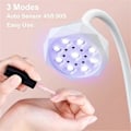 Miniatyrbillede 3 af 5: UV LED Neglelampe Trådløs Hurtig Hærdning, Genopladelig Svanehals Flash Cure UV Gel X Lys kompatibel med Gel Polish